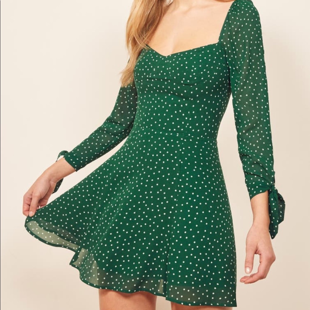 Reformation Beatrice Fit & Flare